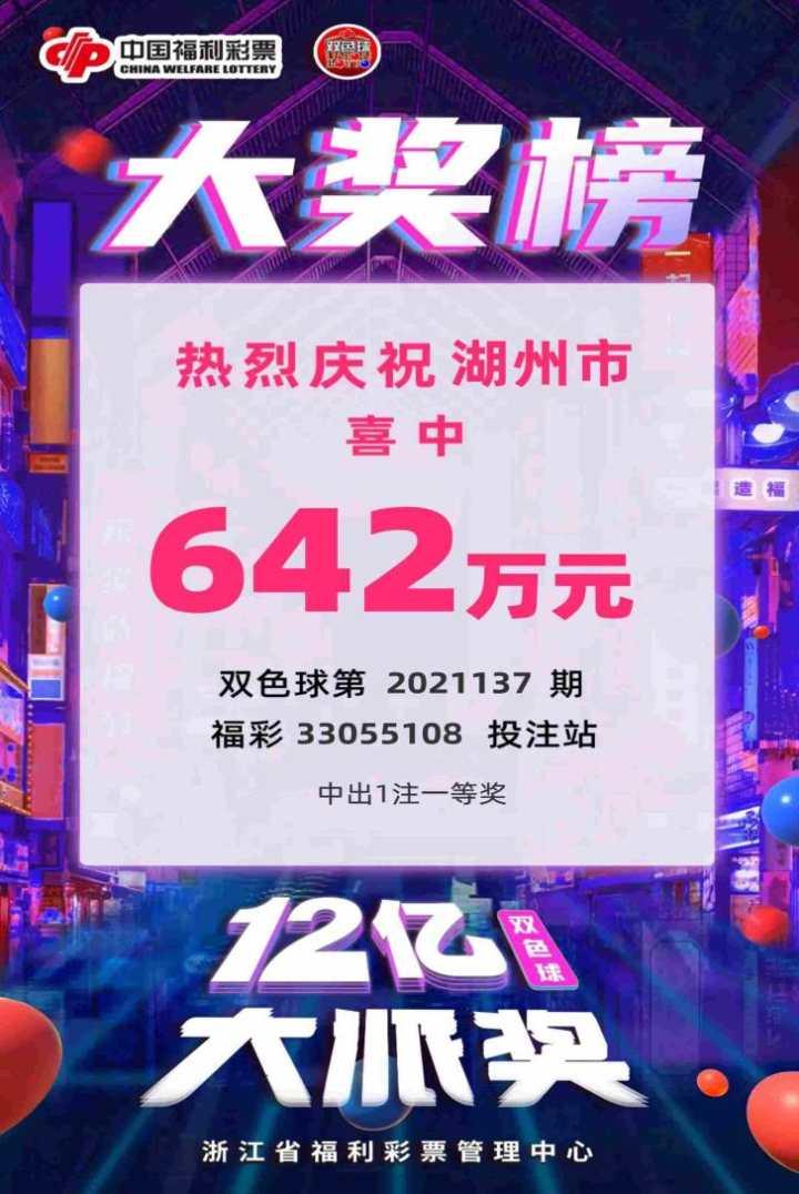 2021137期双色球开奖结果公告，梦想与幸运的碰撞