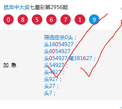 七星彩第21065期，数字背后的幸运与期待之旅
